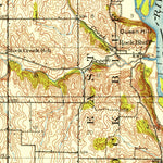 United States Geological Survey Nehawka, NE-IA (1935, 62500-Scale) digital map