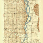 United States Geological Survey Nehawka, NE-IA (1940, 62500-Scale) digital map