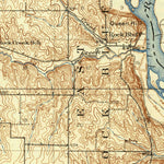 United States Geological Survey Nehawka, NE-IA (1940, 62500-Scale) digital map