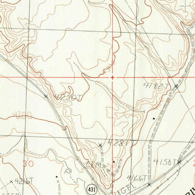 United States Geological Survey Neiber, WY (1985, 24000-Scale) digital map