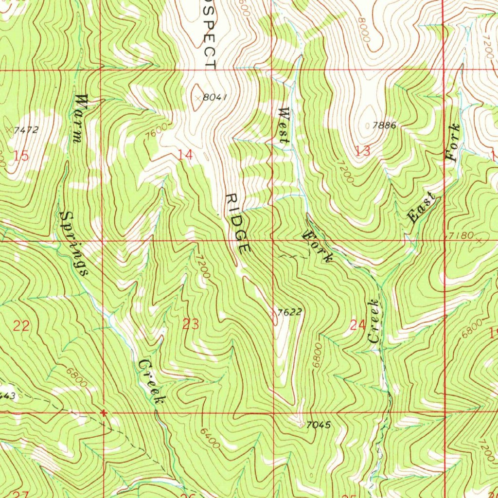 Neihart, Mt (1961, 62500-scale) Map By United States Geological Survey 