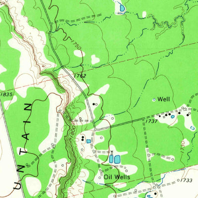 United States Geological Survey Neinda, TX (1965, 24000-Scale) digital map