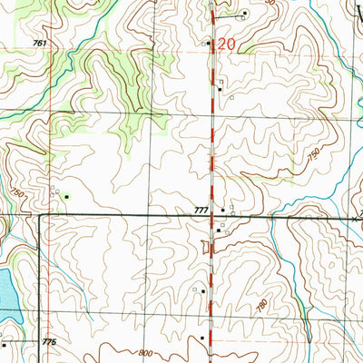 United States Geological Survey Nekoma, IL (1992, 24000-Scale) digital map