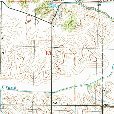 United States Geological Survey Nekoma, IL (1992, 24000-Scale) digital map
