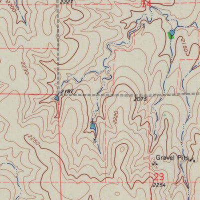 United States Geological Survey Nekoma, KS (1966, 24000-Scale) digital map