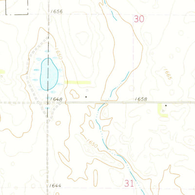 United States Geological Survey Nekoma, ND (1972, 24000-Scale) digital map