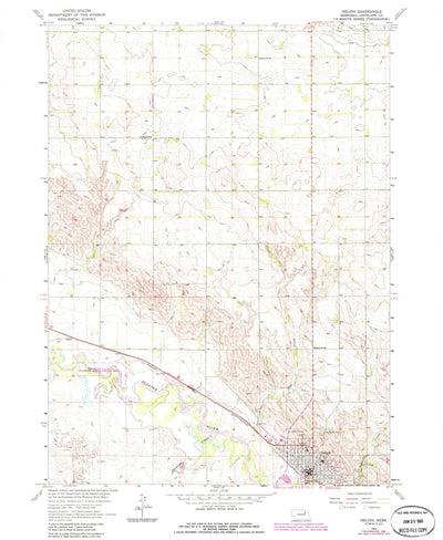 United States Geological Survey Neligh, NE (1963, 24000-Scale) digital map