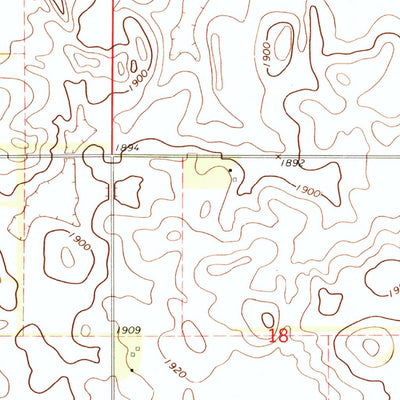 United States Geological Survey Neligh SE, NE (1963, 24000-Scale) digital map