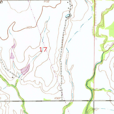 United States Geological Survey Nellie, OK (1956, 24000-Scale) digital map