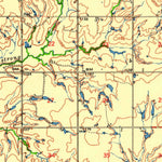 United States Geological Survey Nellie, OK (1956, 62500-Scale) digital map
