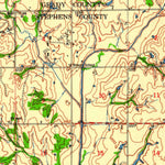 United States Geological Survey Nellie, OK (1956, 62500-Scale) digital map