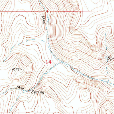 United States Geological Survey Nellie Spring Mountain, NV (1979, 24000-Scale) digital map
