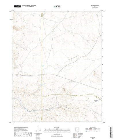 United States Geological Survey Nelson, AZ (2021, 24000-Scale) digital map