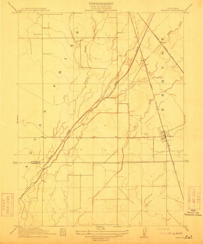 United States Geological Survey Nelson, CA (1912, 31680-Scale) digital map
