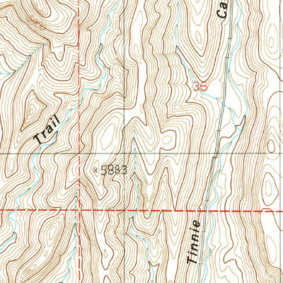 United States Geological Survey Nelson Canyon West, NM (1989, 24000-Scale) digital map