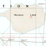 United States Geological Survey Nelson Lake, CA (1986, 24000-Scale) digital map