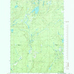 United States Geological Survey Nelson Lake, MI (1985, 24000-Scale) digital map