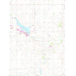United States Geological Survey Nelson Lake, ND (1972, 24000-Scale) digital map