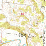 United States Geological Survey Nelson, MO (1953, 24000-Scale) digital map