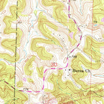 United States Geological Survey Nelson, MO (1953, 24000-Scale) digital map