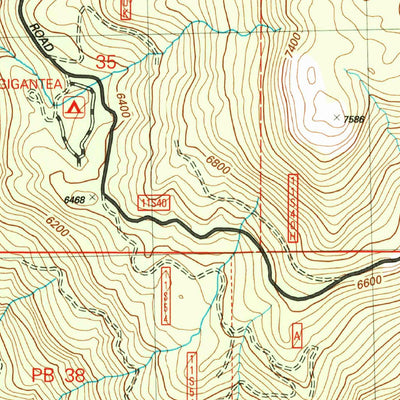 United States Geological Survey Nelson Mountain, CA (2004, 24000-Scale) digital map