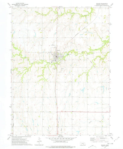 United States Geological Survey Nelson, NE (1974, 24000-Scale) digital map