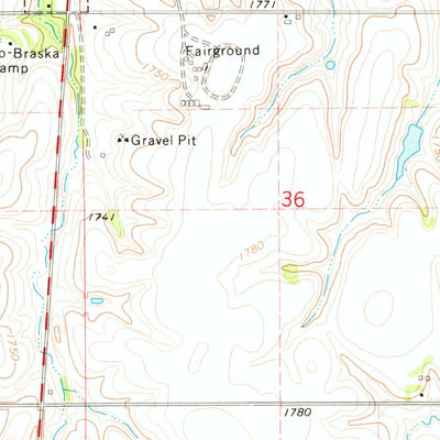 United States Geological Survey Nelson, NE (1974, 24000-Scale) digital map