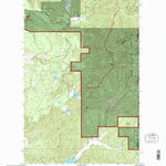 United States Geological Survey Nelson Peak, WA (1992, 24000-Scale) digital map