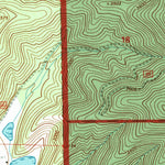 United States Geological Survey Nelson Peak, WA (1992, 24000-Scale) digital map
