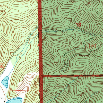 United States Geological Survey Nelson Peak, WA (1992, 24000-Scale) digital map