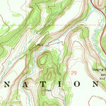 United States Geological Survey Nelson Reservoir, AZ (1969, 24000-Scale) digital map