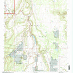 United States Geological Survey Nelson Reservoir, AZ (1997, 24000-Scale) digital map