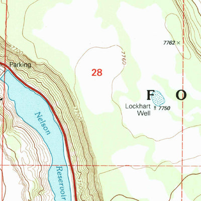 United States Geological Survey Nelson Reservoir, AZ (1997, 24000-Scale) digital map