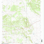 United States Geological Survey Nelson Reservoir NE, AZ-NM (1997, 24000-Scale) digital map