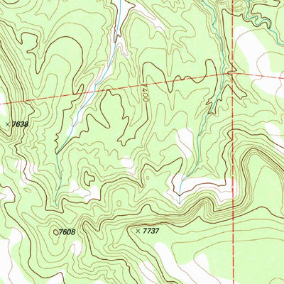 United States Geological Survey Nelson Reservoir NE, AZ-NM (1997, 24000-Scale) digital map