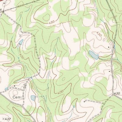 United States Geological Survey Nelson, VA-NC (1968, 24000-Scale) digital map