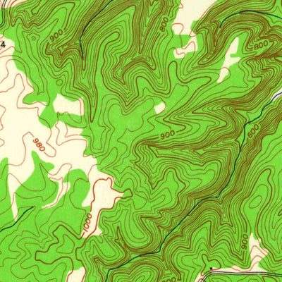 United States Geological Survey Nelsonville, KY (1953, 24000-Scale) digital map