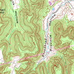 United States Geological Survey Nelsonville, KY (1967, 24000-Scale) digital map