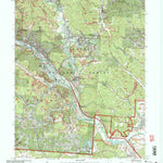 United States Geological Survey Nelsonville, OH (2002, 24000-Scale) digital map