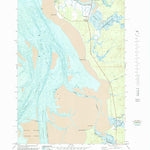 United States Geological Survey Nemah, WA (1957, 24000-Scale) digital map