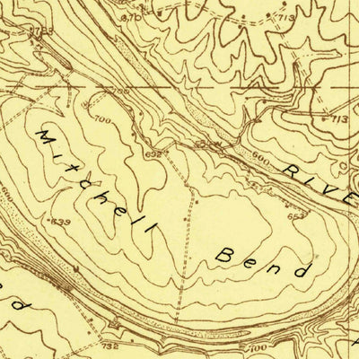 United States Geological Survey Nemo, TX (1924, 48000-Scale) digital map