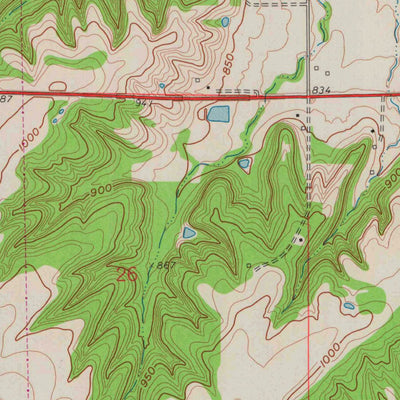 United States Geological Survey Neodesha, KS (1959, 24000-Scale) digital map