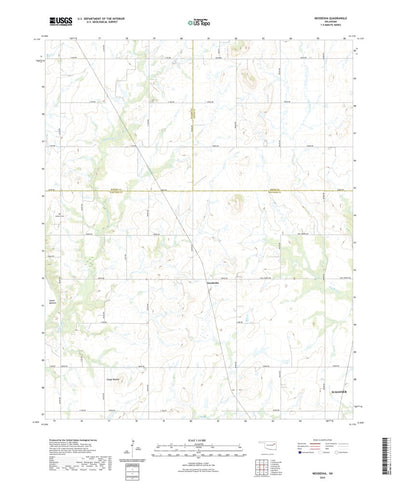 United States Geological Survey Neodesha, OK (2022, 24000-Scale) digital map