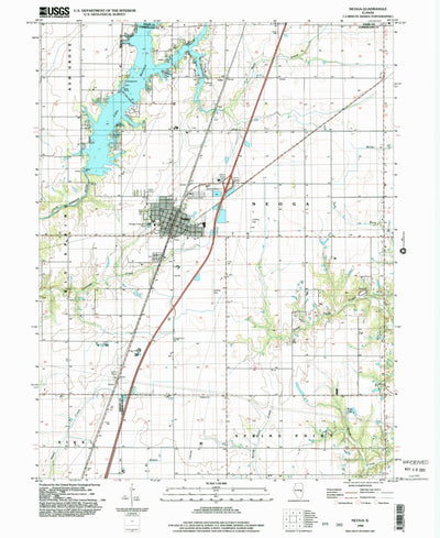 United States Geological Survey Neoga, IL (1998, 24000-Scale) digital map