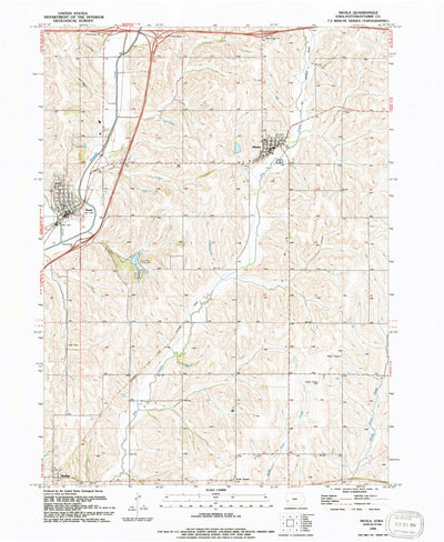 United States Geological Survey Neola, IA (1994, 24000-Scale) digital map