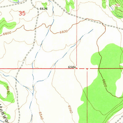 United States Geological Survey Neola NW, UT (1965, 24000-Scale) digital map