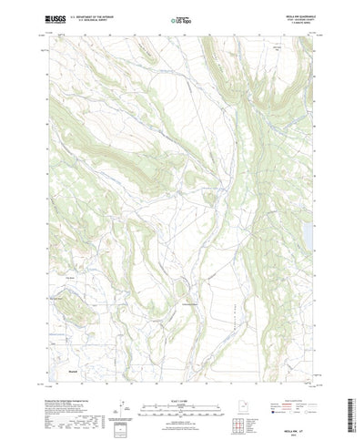 United States Geological Survey Neola NW, UT (2023, 24000-Scale) digital map