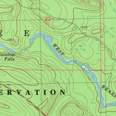 United States Geological Survey Neopit, WI (1982, 24000-Scale) digital map