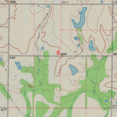United States Geological Survey Neosho Falls, KS (1971, 24000-Scale) digital map