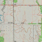 United States Geological Survey Neosho Falls, KS (1971, 24000-Scale) digital map